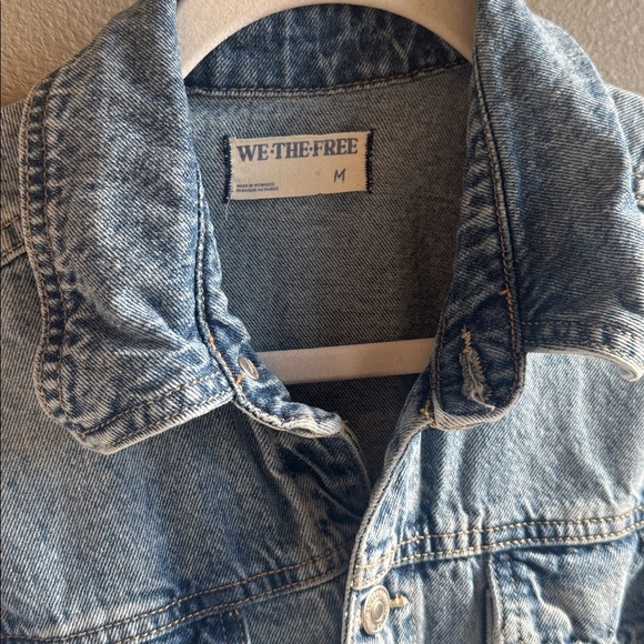 Free People Denim Romper Size M - Picture 2 of 3